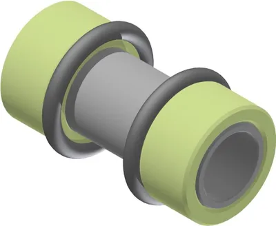 Produktbild von DT Swiss Einbaubuchsenset 10 mm DU 35 mm - präzise Dämpfermontage