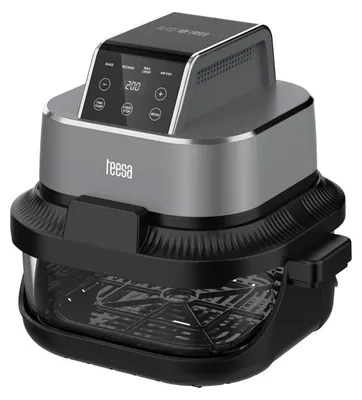 Image de Teesa TSA8090 Friteuse à air chaud Glass Air Fryer 4 l / 1,5 l, 1 500 W