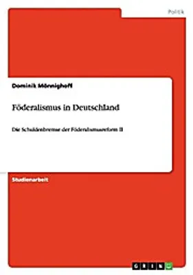 Produktbild von Föderalismus in Deutschland