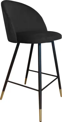 Zdjęcie produktu dla Hoker krzesło barowe Colin podstawa czarna/złota  MG19