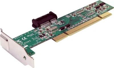 Produktbild von StarTech.com PCI auf PCI Express Adapter - PCI zu PCIe Karte, PCI, PCIe, PCI 2.3, CE, FCC, TAA, Pericom - PI7C9X111SL, 0 - 85 °C