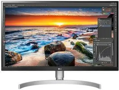 Produktbild von LG 32UN550P-W, 81,3 cm (32"), 3840 x 2160 Pixel, 4K Ultra HD, LED, 4 ms, Weiß