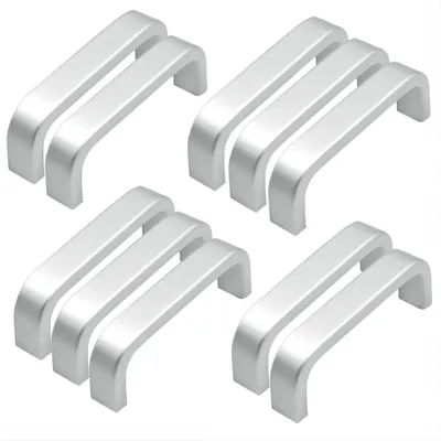 Immagine prodotto di Solidchoice - Set di 10 maniglie in alluminio da 128 mm per porte, mobili e cassetti da cucina