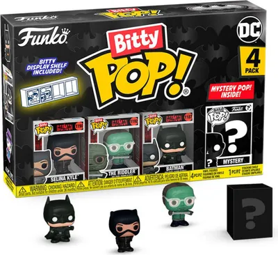 Immagine prodotto di Funko Pop! Selina Kyle Bitty POP DC Comics Batman 85-lecie - 4 Figurki w Blistrze