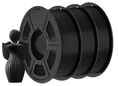 Produktbild von 3D-Drucker-Filament, 1,75 mm Durchmesser, verbesserte Festigkeit, PLAPLUS 3BK