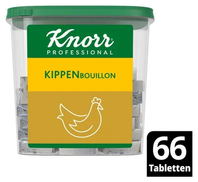 Image de Knorr Kippenbouillon comprimés 660g - cubes de bouillon de poulet pour soupes et sauces