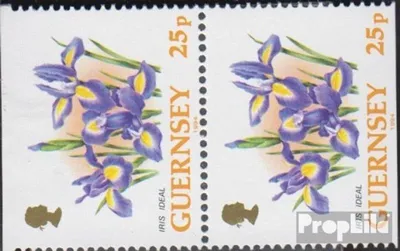 Produktbild von Briefmarken GB - Guernsey 1994 Mi 634Do/Du Paar (kompl.Ausg.) postfrisch Blumen