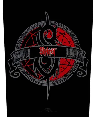 Immagine prodotto di Slipknot - Stemma - Toppe RO1367 (taglia unica) (nero/rosso)