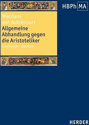 Produktbild von Allgemeine Abhandlung gegen die Aristoteliker