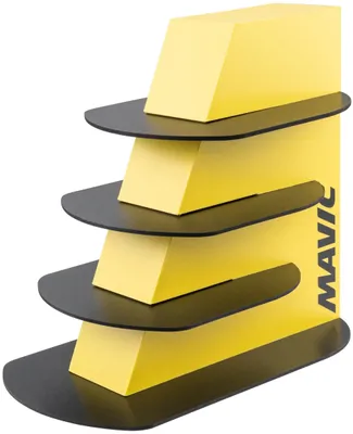 Obrázek produktu pro Mavic stojan na brýle Prodejní stojan na brýle žlutý pro 4 skla