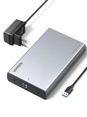 Produktbild von UGREEN 3,5 Zoll 5Gbps Externes Gehäuse USB 3.0
