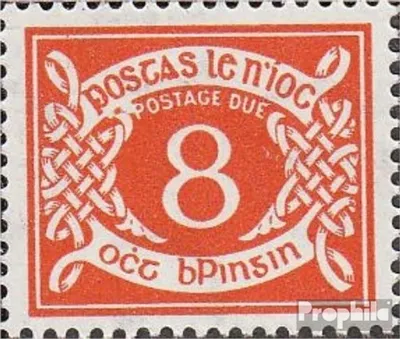 Produktbild von Briefmarken Irland 1940 Mi P12 gestempelt Portomarken