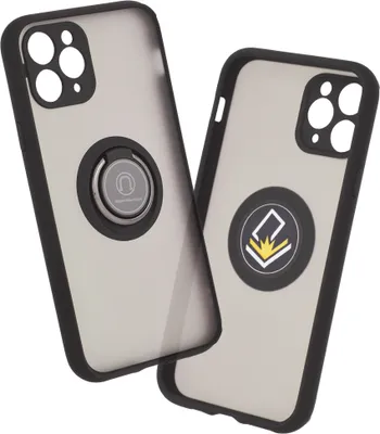 Produktbild von Techsuit Glinth Back Cover Hülle für Apple iPhone 11 Pro - Schwarz