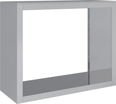Obrázek produktu pro vidaXL Stojan na palivové dřevo 100x40x80 cm Pozinkovaná ocel