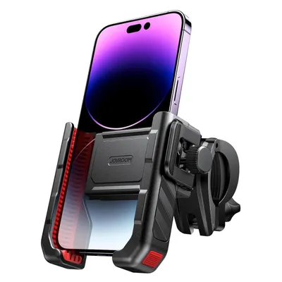 Produktbild von Aluminiowy uchwyt rowerowy na kierownicę smartfona do motocykla uchwyt na telefon komórkowy uchwyt na telefon komórkowy czarny