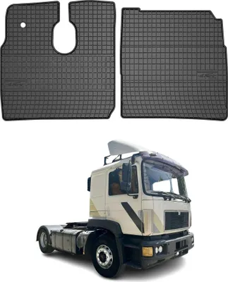Image de Tapis de Sol pour MAN 8-153 1994-2005 Caoutchouc Noir