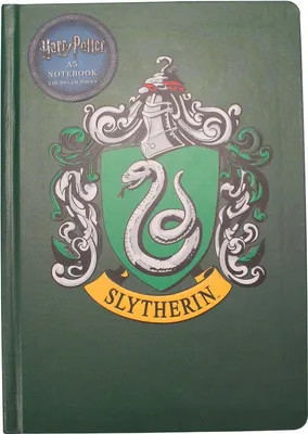 Image de cahier a5 flexi harry potter serpentard