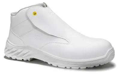Produktbild von Sicherheitsstiefel jo_CLEAN Slipper white Mid ESD S3, Gr. 38 Jori 16661