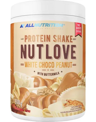Produktbild von AllNutrition | NutLove Protein Shake | Whey Protein + Casein Chocolate with hazelnut