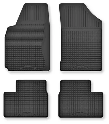 Obrázok produktu pre Gumové vaničkové autokoberce pre: Opel Vectra B 1996-2001 čierne 4 ks