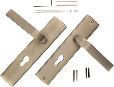 Produktbild von KOTARBAU® Tür-Schutzbeschlag 72mm für Profilzylinder Braun Antik