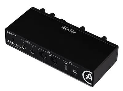 Produktbild von Arturia 800102 MiniFuse 2 - Kompaktes USB-Audio-Interface, Schwarz