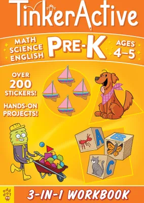 Produktbild von Tinkeractive Pre-K 3-In-1 Workbook