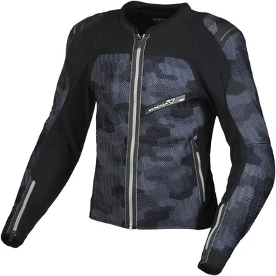 Image de Veste de protection Macna Korus, noir/gris, 2XL