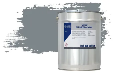 Productafbeelding van Wixx PolyurethanMetaalverf - RAL 7046 | Telegrijs 2 - 5L