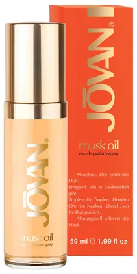 Obrázok produktu pre Jovan Musk Oil, parfumovaná voda v spreji, 1 balenie (1 x 59 ml)