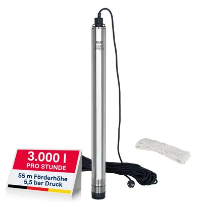 Image de Pompe pour puits profonds AJ 3 Plus 50/55