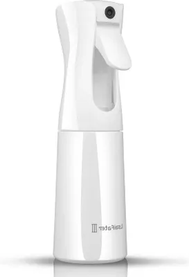 Zdjęcie produktu dla Zraszacz z ciągłą mgiełką wodną, pojemność 160 ml, kolor biały, do pielęgnacji włosów i roślin