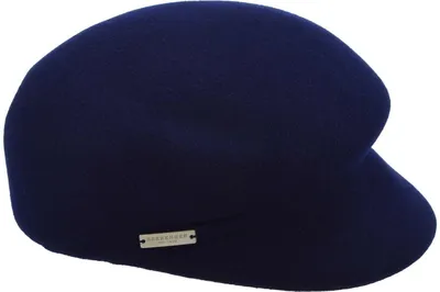 Seeberger Wollfilz Cap in blau