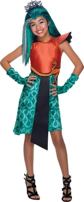 Produktbild von Monster High Nefera De Nile Kostüm Kinder # Gr. M / 122-128 (5-7 J.)