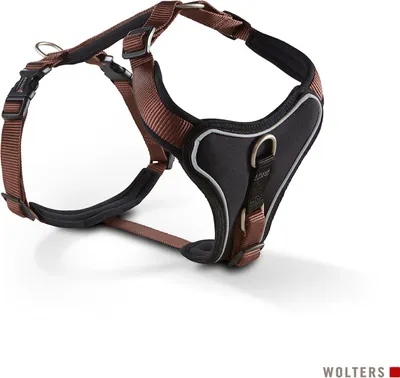 Image de Harnais Wolters Professional Comfort, Taille:70 - 85 cm, Couleur:tabac/noir