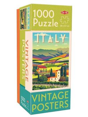 Image de Puzzle tactique Italie Vintage 1000 Stukjes