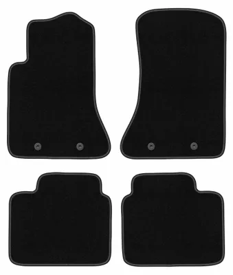 Immagine prodotto di Tappetini in moquette per Opel Omega B 1994-2003 (berlina/station wagon) – set 4 pezzi, neri, su misura – Wielganizator BASIC