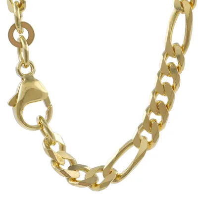Produktbild von Goldkette Figarokette Länge 50cm - Breite 5,5mm - 585-14 Karat Gold