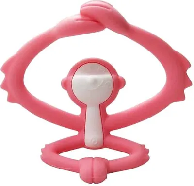 Obrázek produktu pro Mombella Baby Monkey růžové kousátko