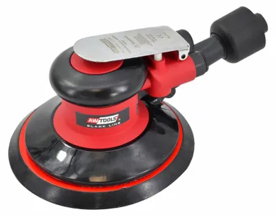 Productafbeelding van Awtools pmatische excentrische schuurmachine, 150 mm / 5 mm, zwarte uitvoering