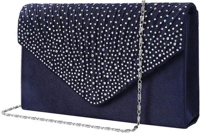 Produktbild von Edelsteinkette-Clutch in Satin