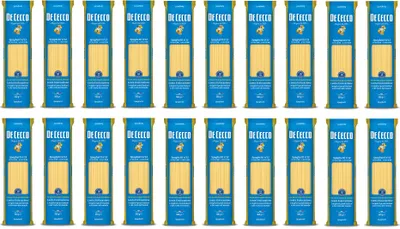 Produktbild von 20x Pasta De Cecco 100% Italienisch Spaghetti n. 12 Nudeln 500g