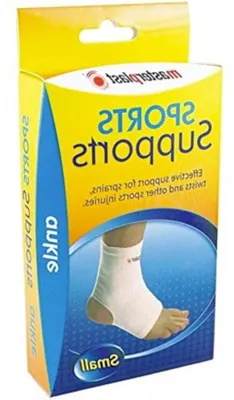 Productafbeelding van Enkelbrace - Enkelband Steun - Sportblessure Herstel - Comfortabele Ondersteuning - Maat S - Zwart