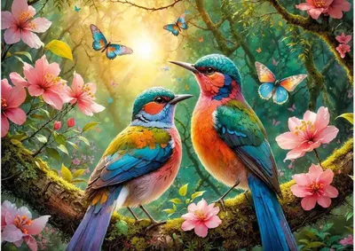 Produktbild von CHERRY PAZZI Puzzle-Gruß  zum Neuen Tag, 500 Stü ck
