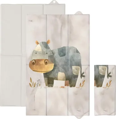 Produktbild von CEBA Basic Kuscheliges Nilpferd 80 × 50 cm