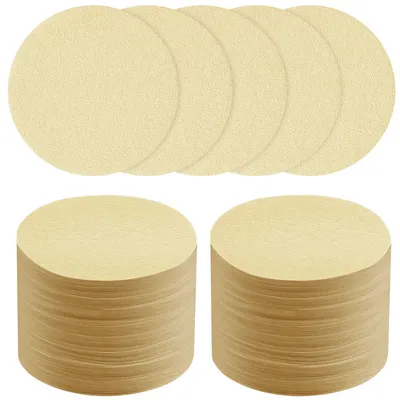 Produktbild von Rundes Kaffee-Filterpapier - 400 Stück Espresso-Papierfilter - Für Kaffeekocher - Ø 54 mm