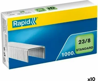 Immagine prodotto di Rapid - Graffette 23/8 Galv Standard 1000pz | Confezione da 1000 pezzi