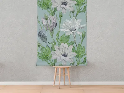 Produktbild von Coloray Fototapete 104x70 cm Latextapete Magicstick - Gänseblümchenblumen