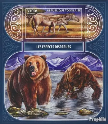 Produktbild von Briefmarken Togo 2017 Mi Block 1472 (kompl. Ausgabe) postfrisch Ausgestorbene Spezies