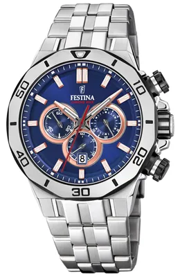 Produktbild von Festina Herren Uhr Chrono Sport F20448\1 Edelstahl Armband